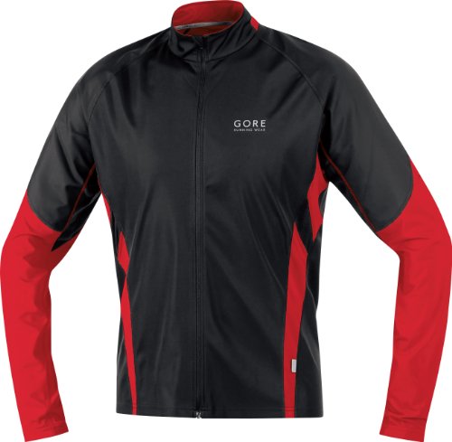 Gore Running Wear Herren Shirt Air Soft Shell, black/red, XL, SWAIRT993510 Preisvergleich
