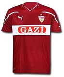 PUMA Kinder Trikot VFB Stuttgart Away & Third Replica, team burgundy-white-Away, 128, 737577 02