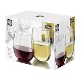 Libbey 12PC Stemless Wine Glasses by Libbey
