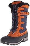 Kamik Women's Snowvalley Insulated Winter Boot, Navy, 8 M US