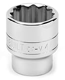 Powerbuilt 643239 3/4-Inch Drive 12 Point 41mm Socket [並行輸入品]