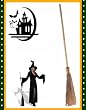 Halloween Costume Accessory Decoration Witch Broom Big