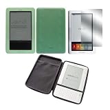Skque Screen Protector Guard For Barnes & Noble Nook 6 inch Eva Carrying Case Black SILI-GRN by SKQUE