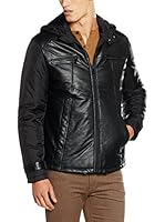 Trussardi Jeans Cazadora Piel (Negro)