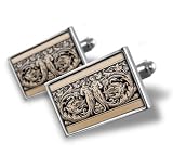 Cufflinks "Two women, Vintage" - Hand Made Cuff Links
