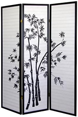 ORE Furniture International 3-Panel Room Divider, Bamboo by ORE Furniture