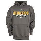 Oakland Athletics Youth -Authentic Collection- Momentum Hooded Sweatshirt - Small (8)