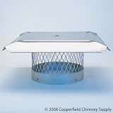 Review Copperfield  / Copperfield 10345 8 Inch HomeSaver Pro Stainless Steel Round Cap, 3/4 Inch Mesh