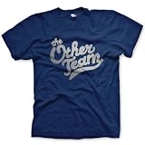 Other Team Silver Foil Fine Jersey T shirt Lapis M