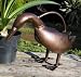 duckling shaped metal watering can - handcrafted - 1L