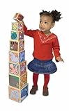 Melissa and Doug Wooden Alphabet Nesting and Stacking Blocks