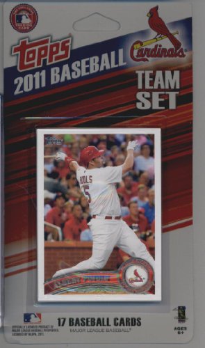 2011 Topps Limited Edition St. Louis Cardinals Baseball Card Team Set (17 Cards) - Not Available In Packs!!