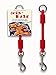 JERK-EASE BUNGEE DOG LEASH EXTENSION – Patented Shock Absorber Attachment Protects You and Your Dogs – Works with ANY Leash & Collar or Harness – a MUST for Retractable Leashes – PICK SIZE/COLOR BELOW