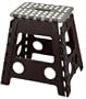 Klapphocker viereckig und faltbar, ca. 22 x 29 x 39 cm