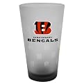 Cincinnati Bengals Frosted Pint Glasses Set of 2