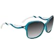 Spy Fiona Sunglasses - Spy Optic Look Series Sportswear Eyewear - Translucent Teal with Clear/Black Fade