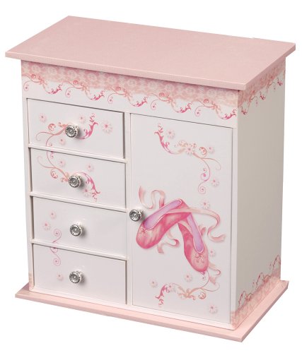 Mele & Co. Cristiana Musical Ballerina Jewelry Box