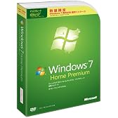 Windows 7 Home Premium アップグレード 発売記念優待版