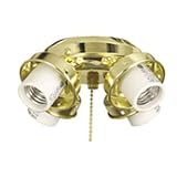 Ellington Fans UC42BB Four Light Light Fitter Light Kits & Accessories - Bright Brass