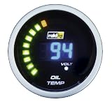 Produkt-Bild: Raid HP 660503 Zusatzinstrument &Ouml;ltemperaturanzeige Serie Night Flight Digital Blue