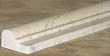 Crema Marfil Like Botticino Beige Marble Polished Chair Rail Listello Decorative Moldings Chairrail Trims 2" x 12"