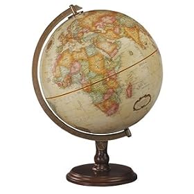 Replogle Lenox - Desk Globe - Antique Finish by Replogle