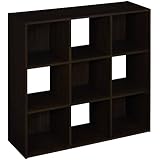 ClosetMaid 8937 Cubeicals 9-Cube Organizer, Espresso