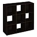 ClosetMaid 893700 9-Cube Laminate Organizer, Espresso