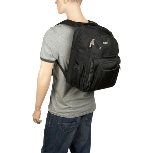 Targus Checkpoint-Friendly Air Traveler Backpack for 16 Inch Laptops TBB012US (Black)