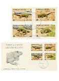 Turks & Caicos Ground Iguana Stamps