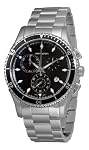 Hamilton Men's H37512131 Jazzmaster Seaview Black Chronograph Dial Watch by Hamilton
