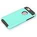Onecase Shockproof Protective Case Hard Plastic+Soft Silicon Rubber Armor Defender Case Cover For Apple Iphone 6 4.7 Inch Screen With Stylus & Screen Protector (Light Blue/Grey)