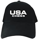 Baseball Cap Black " USA Chess / ATHLETIC AMERICA " Sports