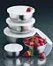 Kitchen & Housewares : HWI USA 1036 10-Piece Stainless Steel Bowl Set