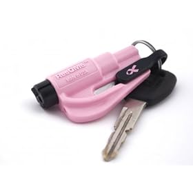 ResQMe Keychain Version of the Original LifeHammer (Pink)