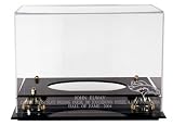 John Elway Golden Classic Football Logo Display Case