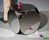 Außergewöhnlich faszinierender Beistelltisch Loungetisch MIRROR DICE Spiegel von QUBO-DESIGN