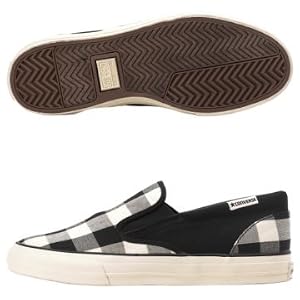 Converse Skid Grip EV Plaid Unisex Slip On Shoes by Converse