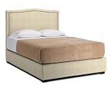 Sutton Bed, Queen, Linen, Navy from Williams-Sonoma Home