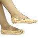 kilofly Lace Liner No Show Socks [Set of 3 Pairs]
