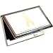 Endometrial Cancer Awareness Ribbon Business Card Holder