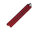 Tiger Claw Zebra Color Practice/Demo Foam Nunchaku Red and Black Tiger Claw Zebra Color Practice/Demo Foam Nunchaku Red and Black