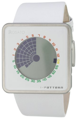 ROSATO LCD-DAMENARMBANDUHR I-PATTERN II WHITE, R700