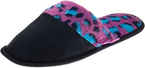 ComfyWear Women's Plush Faux Fur Lined Cozy Soft Clogs Indoor House Slippers, Pink 10