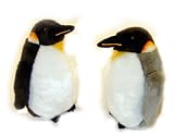 7.5″ King Penguin & 7.5″ Emperor Penguin Plush Soft Toy From Dowman