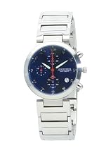 Android Apollo Chrono Blue Face Brushed Finish Mens Watch