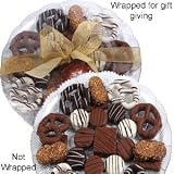 SCHEDULE YOUR DELIVERY DAY! 24 Pc Premium Belgian Chocolate Treats Gift Tray