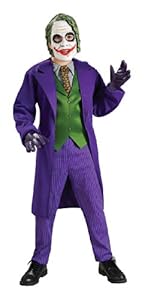 Batman The Dark Knight Deluxe The Joker Costume, Child's Medium