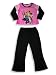 High School Musical by Disney - Girls Long Sleeved Pajama Set, Pink, Black