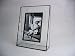 J devlin personalized etched glass free standing 5x7 picture frame J. Devlin Glass Art